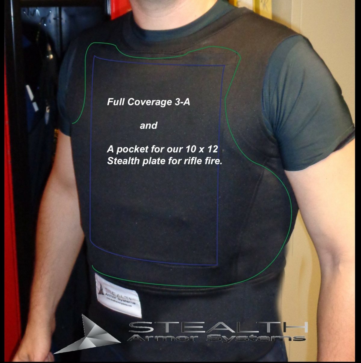 Stealth Concealable T-shirt Style Armored Vest Kevlar Level IIIA | Life ...